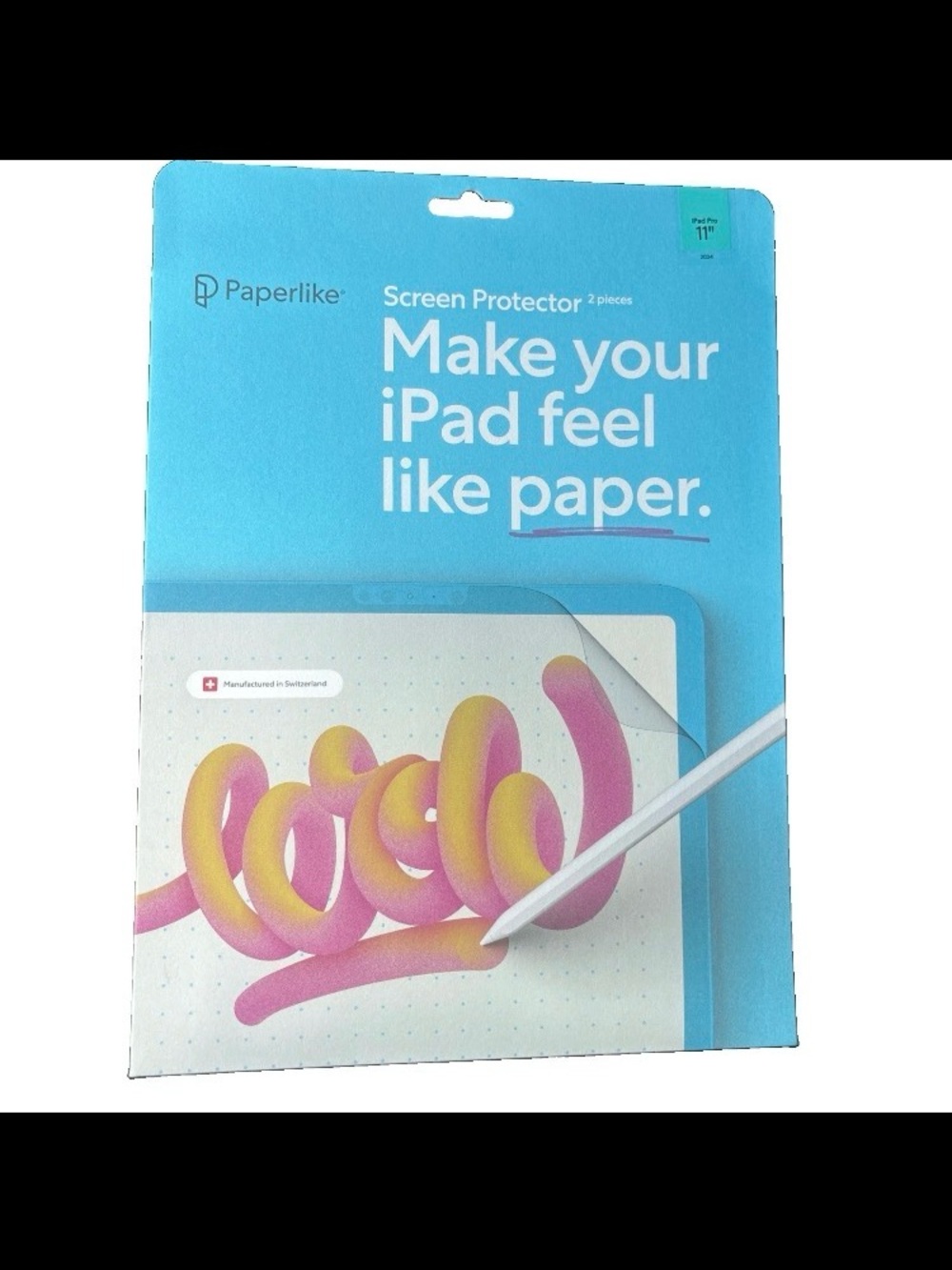 Paperlike Screen Protector For iPad Pro 11” PL2A-11-24 Two Pieces 2024